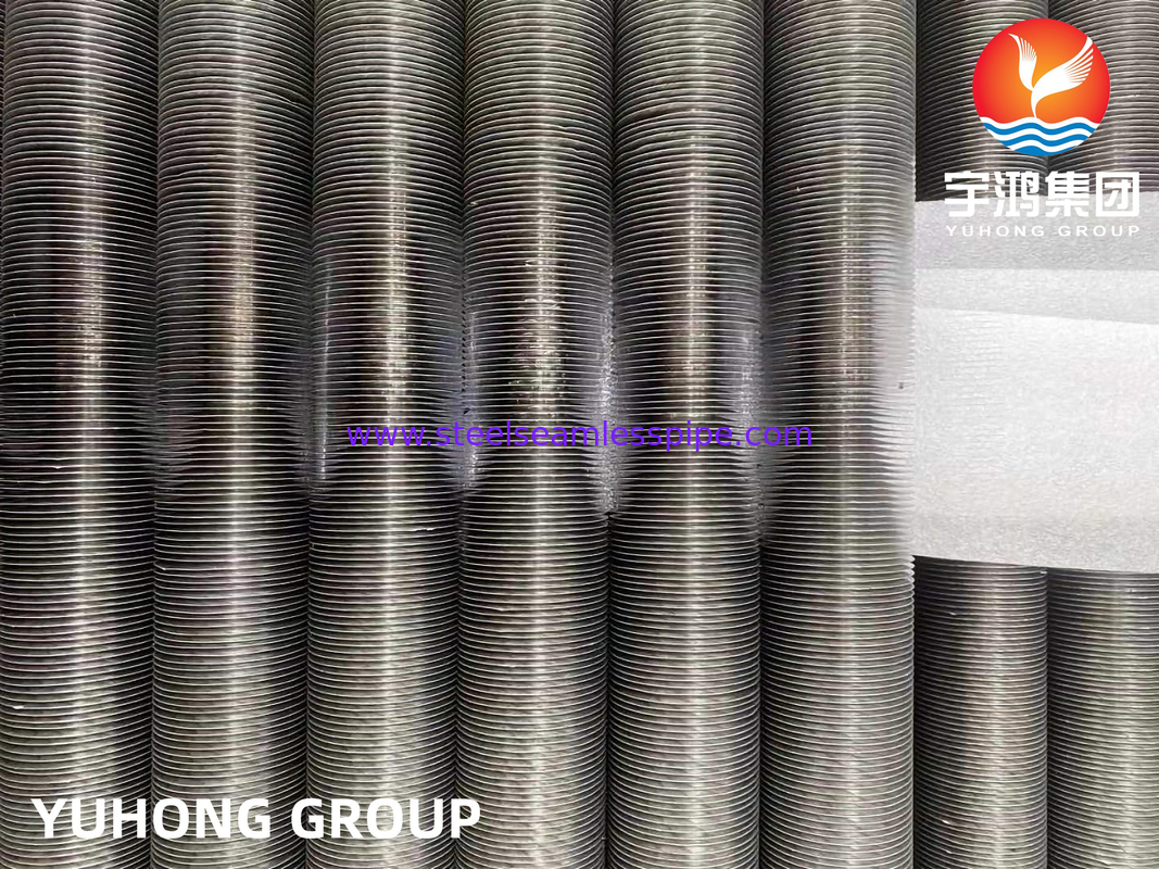 Asme Sb163 Monel 400 liga de níquel Ss Tubos finos com barbatanas de alumínio tipo G