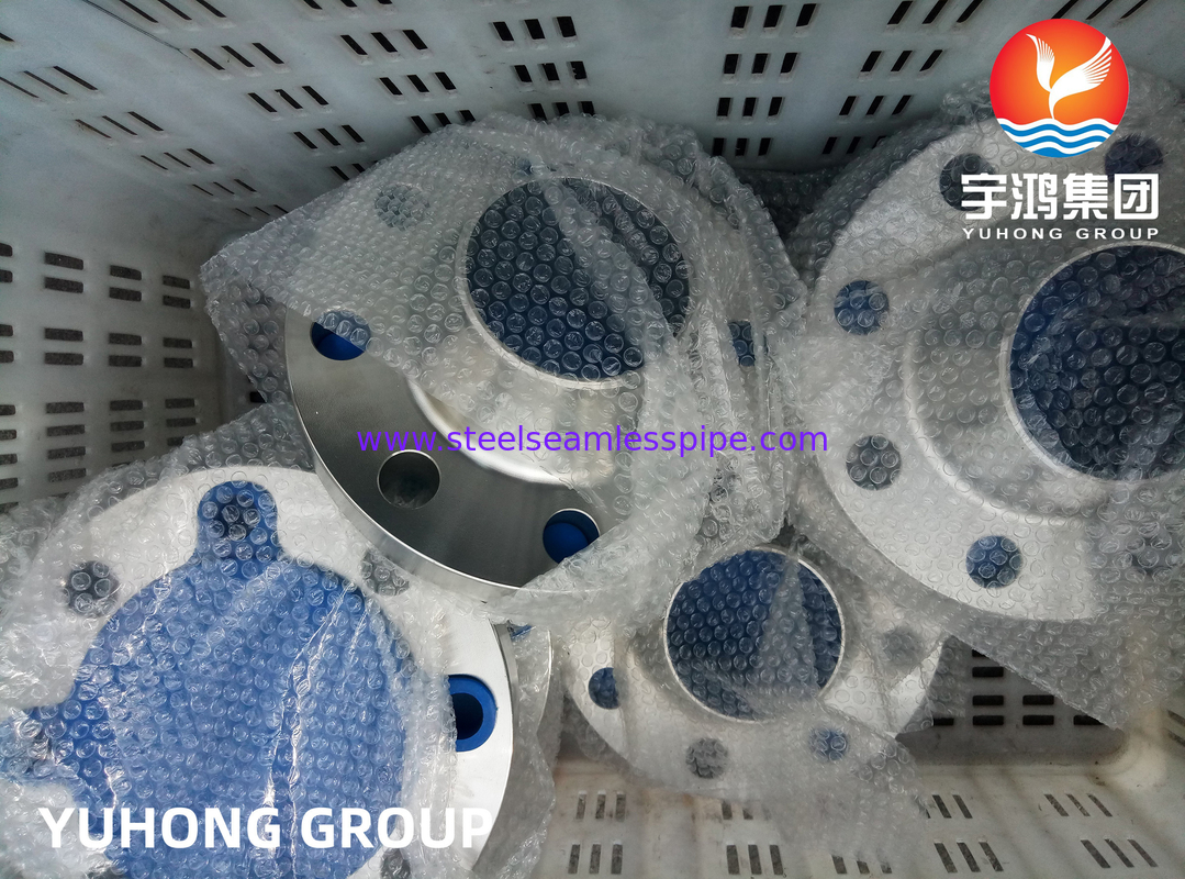 Flange Forjada de Aço Inoxidável ASTM A182 F347 UNS NO34700 WT Sch10s a XXS