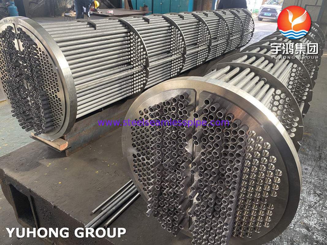 U Bend Tube Bundle, aço inoxidável U Tube Tipo Combustível Oil Heater