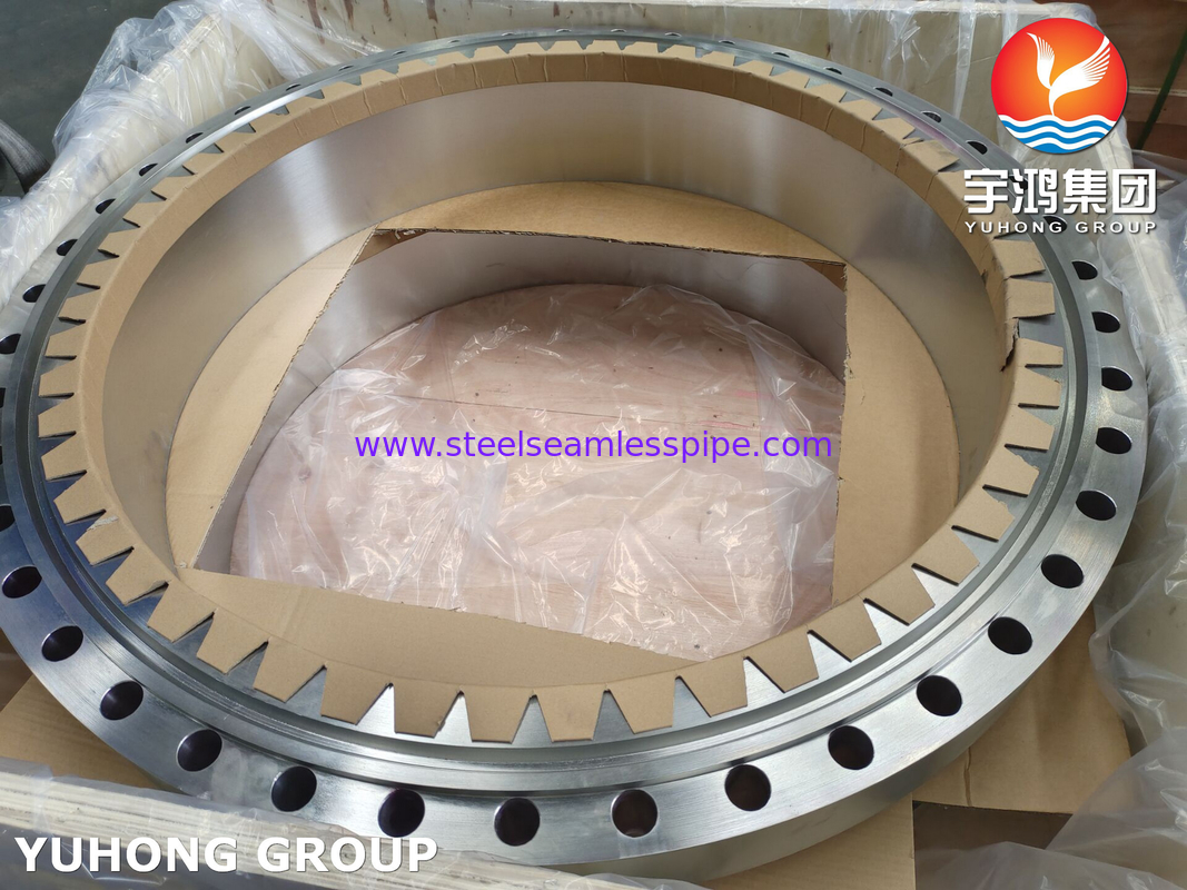 Flanca de ligação do pescoço da solda de aço inoxidável RTJ ASME B16.5 ASTM A182 F310 WNRTJ
