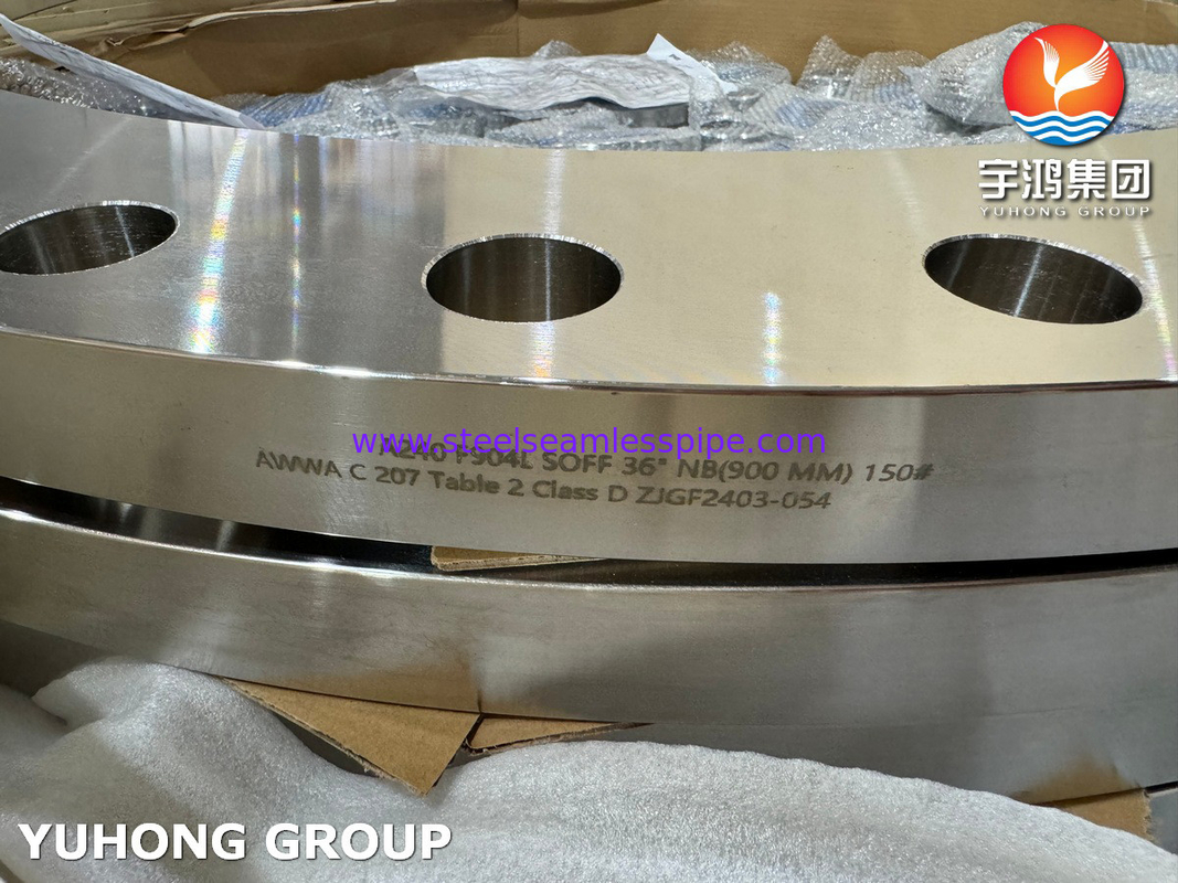 ASTM A240 F904L Flange aço inoxidável super austenítico com boa resistência à corrosão