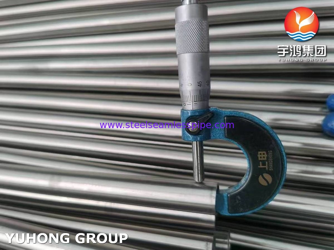 ASTM A249 TP316L BA Tubos soldados de aço inoxidável para caldeiras e trocadores de calor