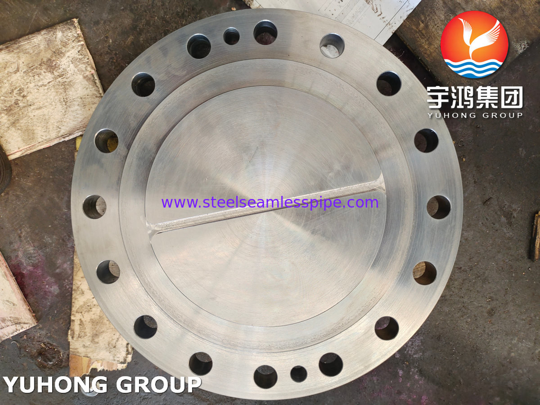 ASTM SA266 Gr2N Flange de cobertura de canal e flange lateral de concha utilizada no trocador de calor