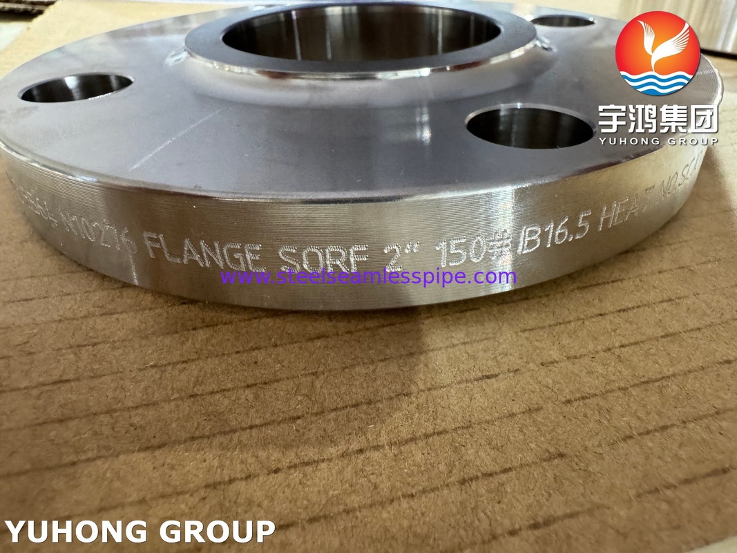 ASTM B564 UNS N10276 Flange de liga de níquel / Hastelloy C276 SORF