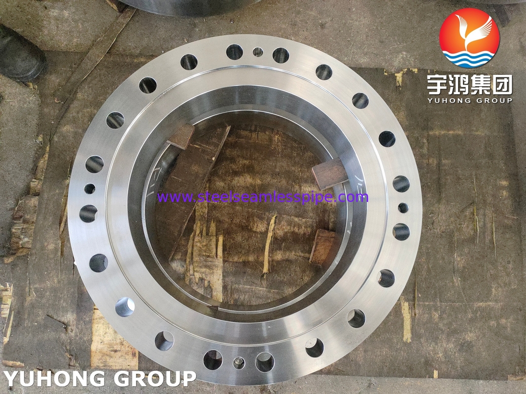 ASME SA336 F11 CL2 Forja de aço ligado Flange de recipiente sob pressão Flange lateral do tubo