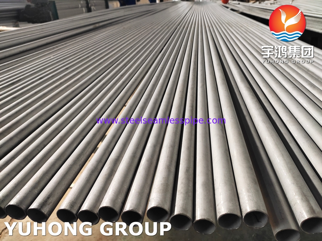 ASTM A789 ASMESA789 SUPER DUPLEX TUBO SEAMLESS DE AÇO S31803, S32205, S32750, S32760, S31254 Para trocador de calor