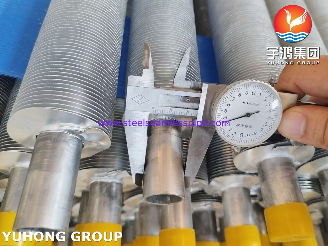 ASME SA249 Tubos de aço inoxidável tipo L LL KL para arrefecedor de ar