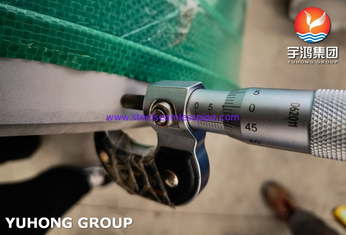 ASTM A358 / ASME SA358 TP316L Tubo soldado de aço inoxidável em conserva e aquecido para gás petrolífero químico
