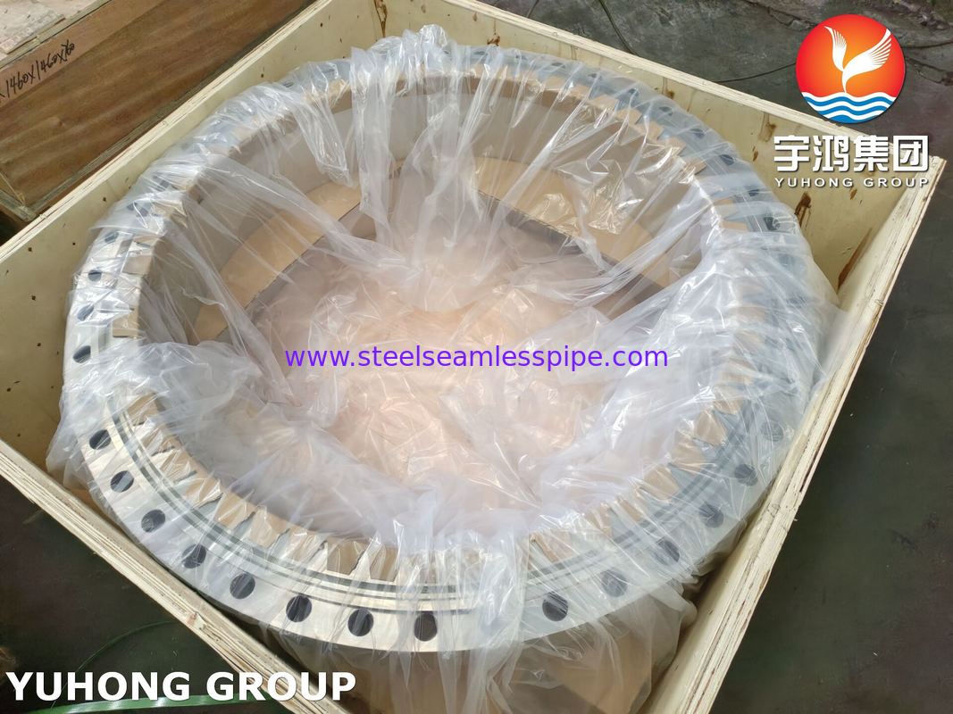 Flange forjado de aço inoxidável ASTM A182 F310 WN RTJ Face para plantas petroquímicas e de energia