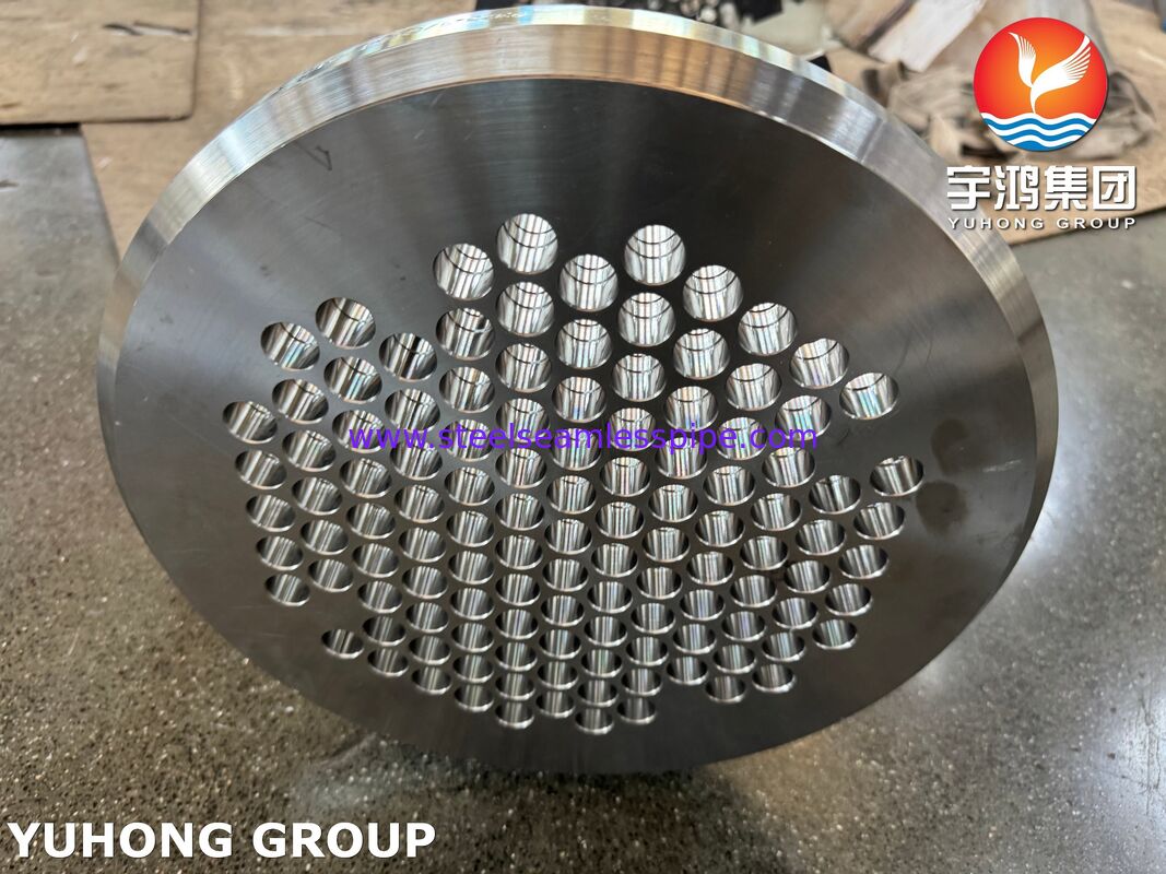 Super duplex de tubos de aço inoxidável S32750 para trocadores de calor de serviço agressivos com construção ASME SA789 e SA182 F53