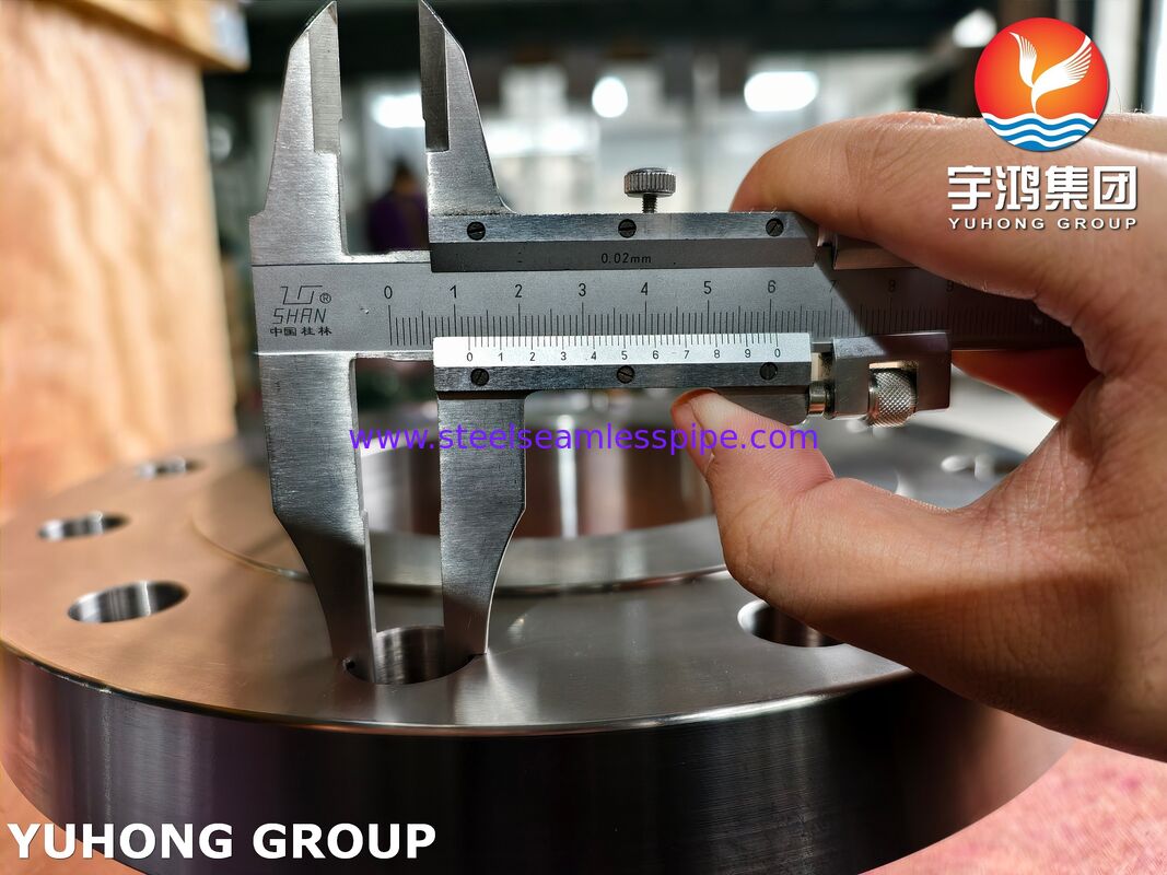 ASTM B564 N04400 Monel 400 Aço Liga de Níquel Forjado Flange Cega com Face Saliente