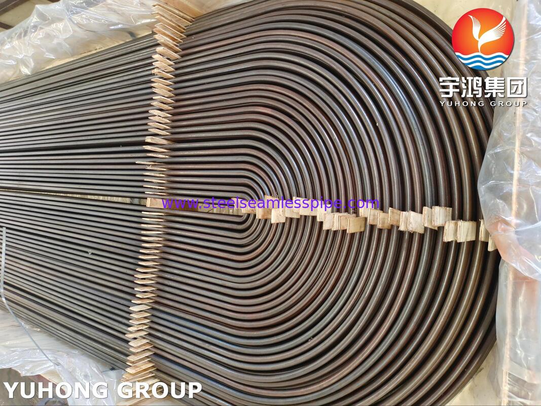 ASTM A179 Tubo U-Bend - Aço de baixo carbono desenhado a frio sem costura para aplicações em trocadores de calor e condensadores