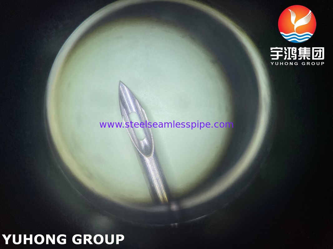 Cânula AVF de aço inoxidável médico de alto desempenho SUS304 para hemodiálise com gama de medição 15G-17G e superfície micro-polida