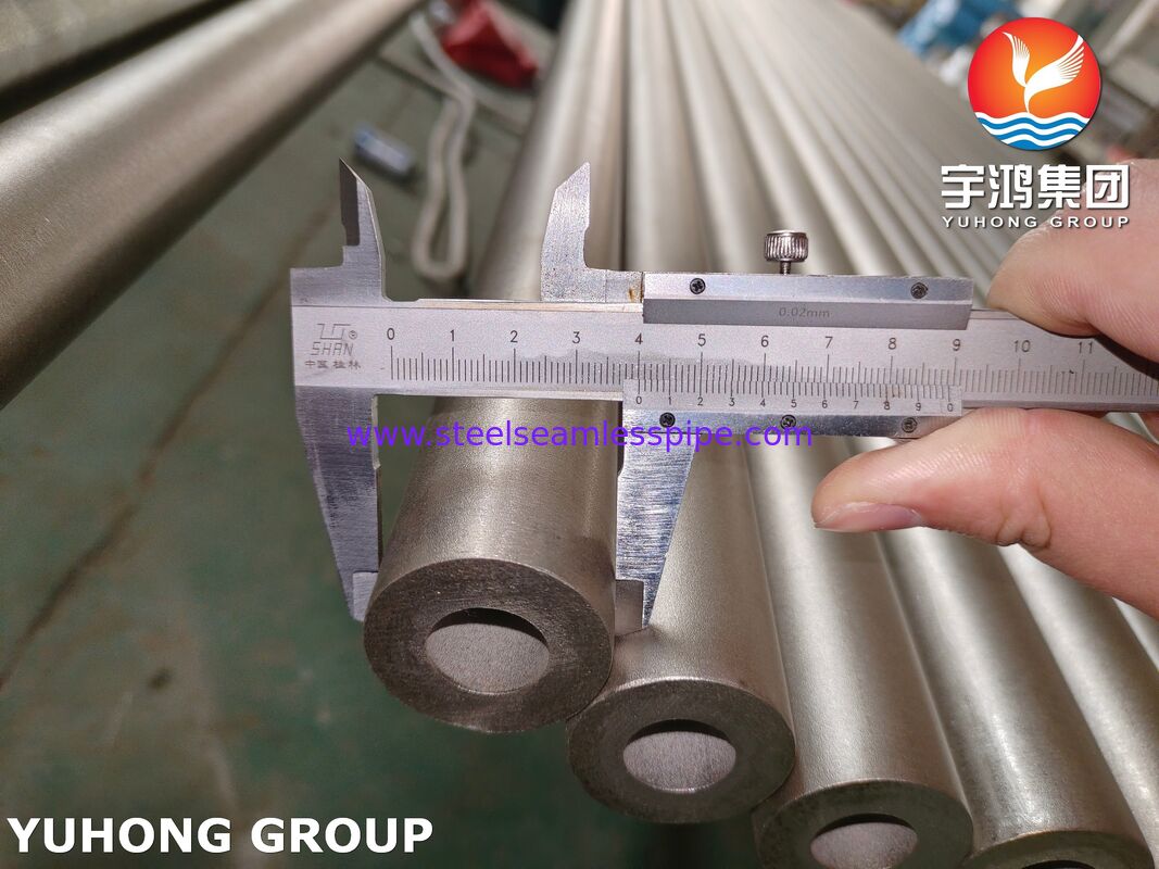 ASTM A312 TP304 Barras ocas, com paredes grossas, utilizadas na fabricação de flanges e máquinas