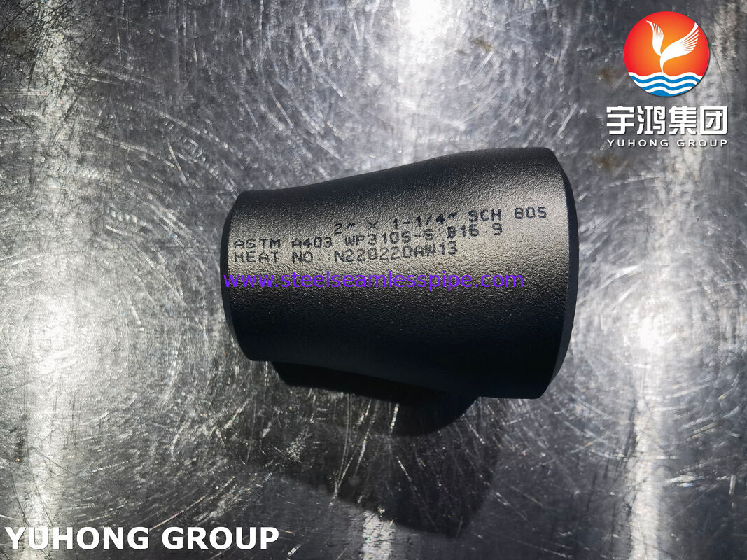 ASTM A403 WP310S Redutor CONC. ASME B16.9 Resistente à Corrosão, Para Alta Temperatura na Indústria Petroquímica