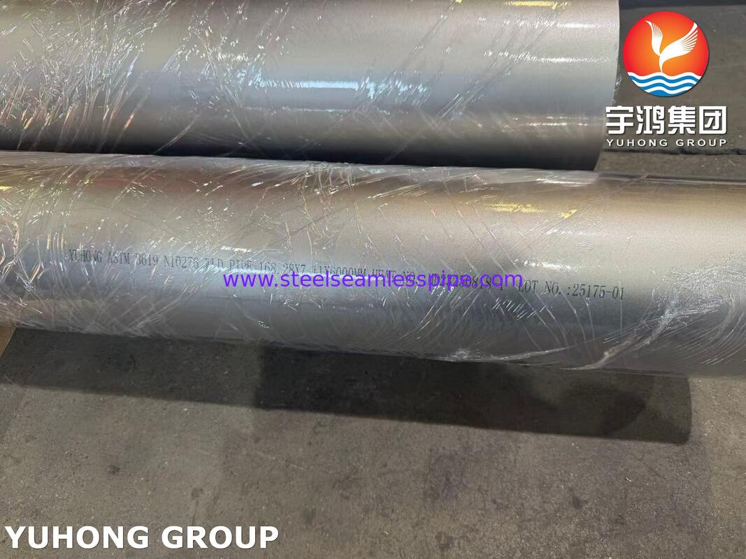 ASTM B619 UNS N10276 Hastelloy C276 Tubo Soldado em Ligação de Níquel para Indústria Petroquímica
