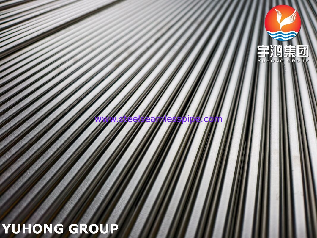 ASTM A789 UNS S32205 Tubos duplex de aço 450MPa Rendimento Cl− Resistente ao trocador de calor