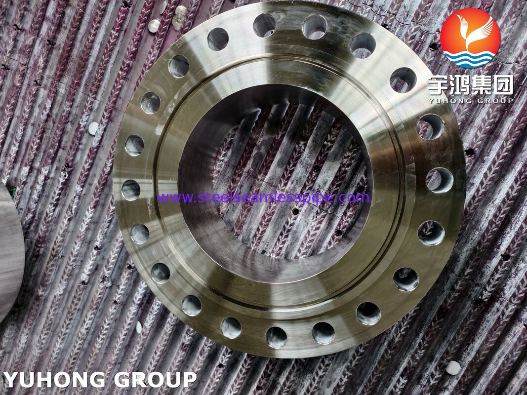 ASTM B564 UNS N04400 Flange de pescoço de solda Monel 400 Flange Nickel Copper Alloy WNRTJ Flange