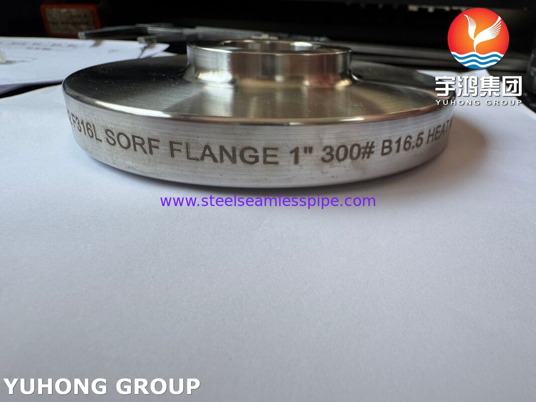 ASTM A182 F316L Flange de aço inoxidável resistente à corrosão com baixo teor de carbono