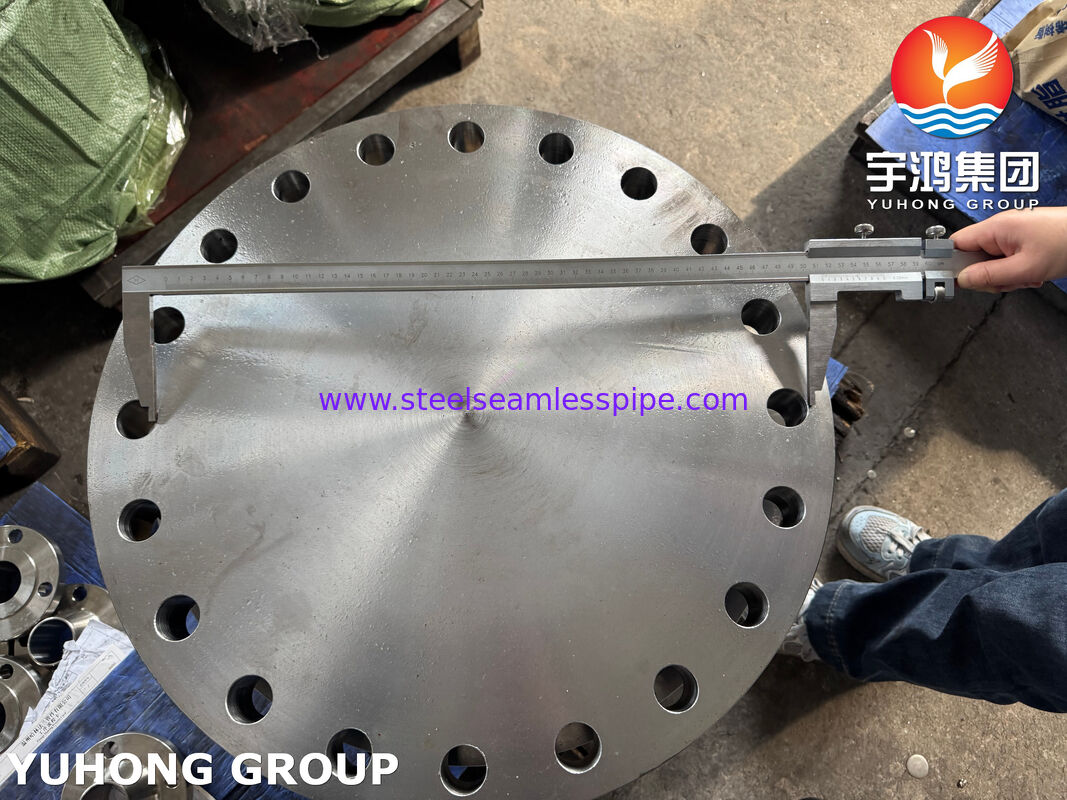 Flange Cega ASTM A182 F316L Aço Inoxidável 1.4404 Flange Forjado Flange BLRF