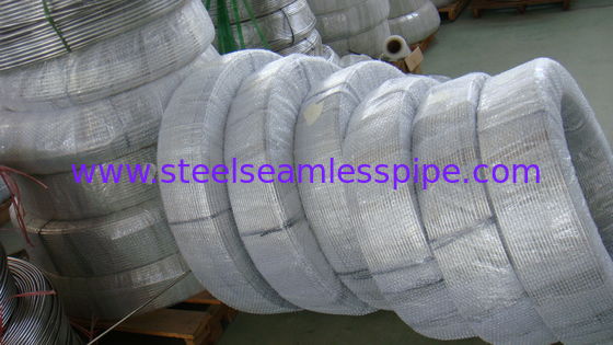 A tubulação de aço inoxidável da bobina, ASTM A688 TP304/TP316Ti/TP321/TP347/TP310S, lustrou a superfície, brilhante recozida