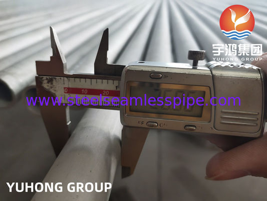 Tubulações de aço frente e verso super, EN10216-5 1,4462/1,4410, UNS32760, (1,4501), S31803 (2205/1,4462), UNS S32750 (1,4410), 6m