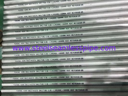 Tubulação de Hastelloy, ASTM B622/B619 /B626 UNS N10276 (C-276/2,4819) 6" SCH40S 6M 100% E & GH