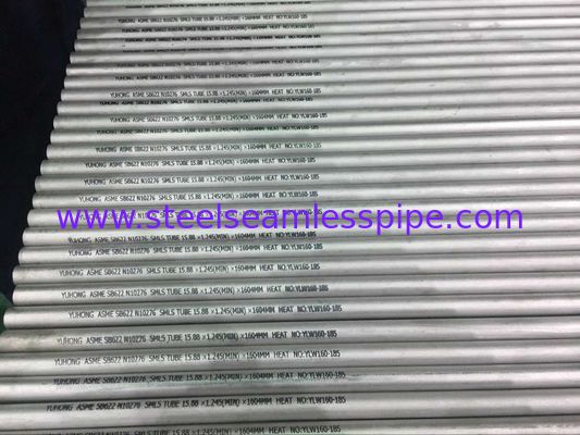 Tubulação de Hastelloy, ASTM B622/B619 /B626 UNS N10276 (C-276/2,4819) 6" SCH40S 6M 100% E & GH