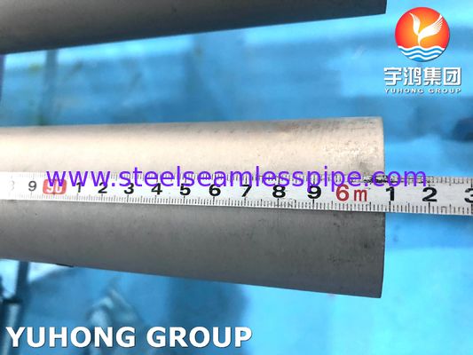 ASTM A789 UNS S32205 Tubos duplex sem costura de aço para indústria química