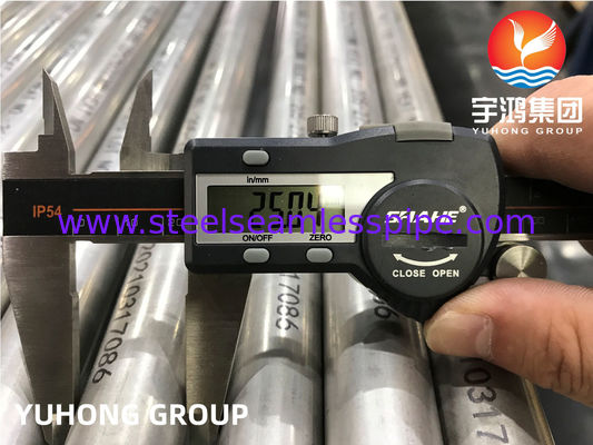 NÍQUEL A TUBULAÇÃO SEM EMENDA DO AÇO DE LIGA HASTELLOY C22 COM ASTM B161 ASME SB163