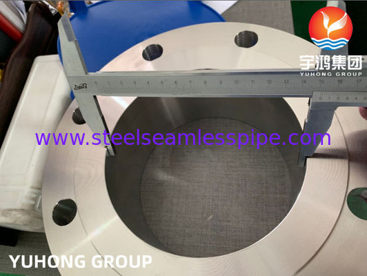 Flancos de aço inoxidável ASTM A 182 GR F316L para instalações de tratamento de águas