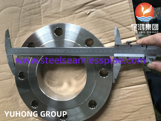 F316L Standard Steel Slip On RF Flanges ASTM A182/ASME SA182 Indústria petroquímica
