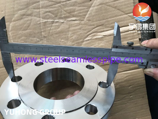 F316L Standard Steel Slip On RF Flanges ASTM A182/ASME SA182 Indústria petroquímica