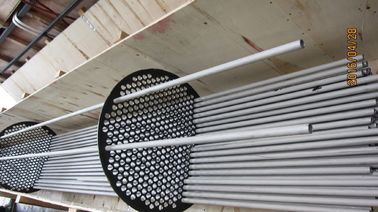 Tubo sem emenda de aço inoxidável ASTM B677 UNS NO8904/904L do permutador de calor