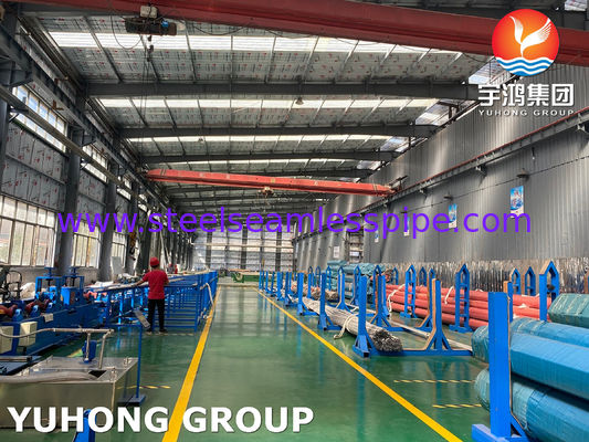 Tubo sem costura de aço inoxidável ASTM A213 TP321, estirado a frio, para aplicação em baixa temperatura e resistência à corrosão