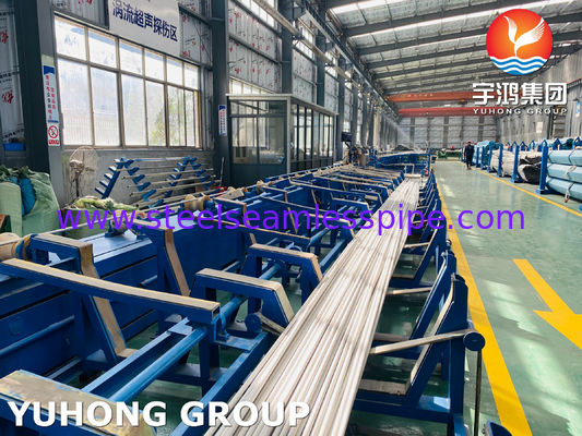 Tubo sem costura de aço inoxidável ASTM A213 TP316L com elevada resistência à corrosão para trocador de calor ET HT