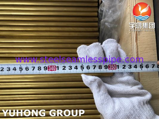 Tubo sem costura de liga de cobre ASTM B111 C70600 C71500 C68700 C71640 Aplicação em radiadores de arrefecedores de ar