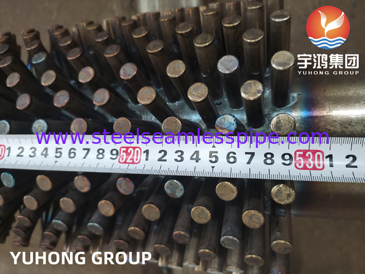 ASTM A213 T9 ALLOY STEEL FIN TUBE Tubos estufados para trocadores de calor