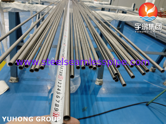 ASTM B622 UNS NI0276 Tubos sem costura de ligas de níquel de baixo carbono Hastelloy C276