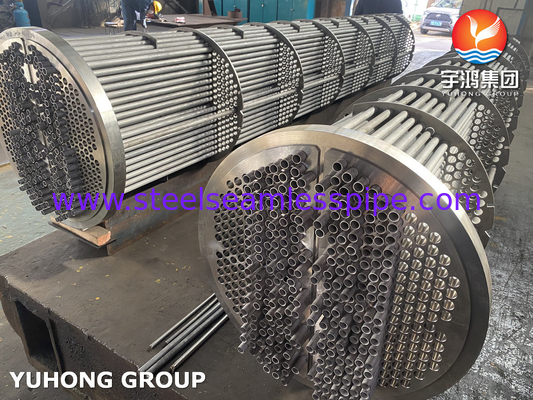U Bend Tube Bundle, aço inoxidável U Tube Tipo Combustível Oil Heater