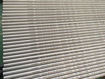 Tubo sem emenda de aço inoxidável, ASTM A213, ASTM A789, teste hidráulico/teste corrente de redemoinho/teste de Ultraulic.