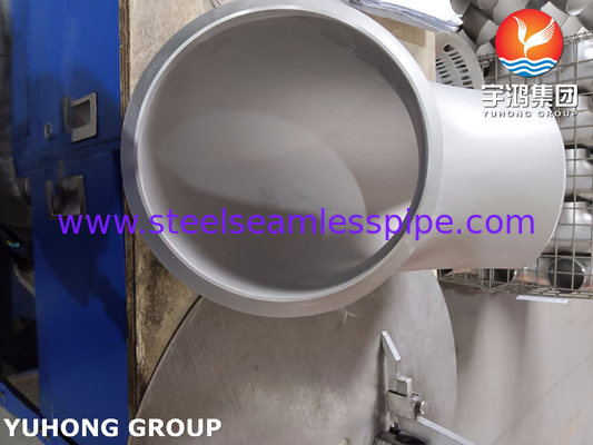 ASTM A815 S32750 Duplex de aço inoxidável de cotação de cotovelo de 90 graus de raio comprido Buttweld B16.9