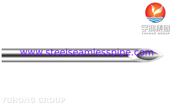 30G Five Bevel Beauty Needle ISO9626 SUS304 Tubo de Agulha de Aço Inoxidável para Mesoterapia