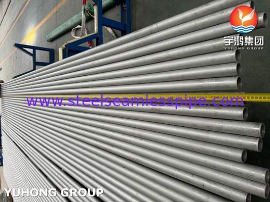 ASTM B407 UNS N08811 / DIN 1.4958 Tubo de liga de níquel Tubo incoloy 800HT sem costura