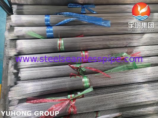 SUS304 SUS316L Tubos médicos capilares de aço inoxidável para cateteres de seringas ISO9626