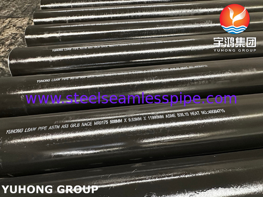 Tubo de aço galvanizado sem costura soldado ASTM A53 Grau B, preto, galvanizado a quente, para sistemas de abastecimento de água e transmissão de gás