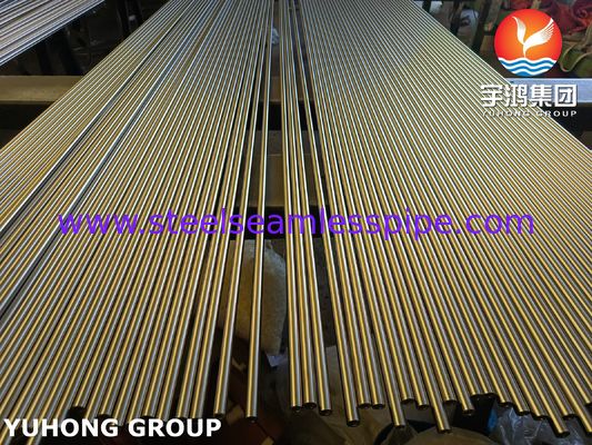 ASTM A789 UNS S32750 Super Duplex 2507 Tubos sem costura Superfície recozida brilhante