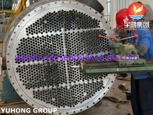 TROCADOR DE CALOR TIPO TUBO EM U CERTIFICADO TEMA PARA REFINARIA COM SELO U