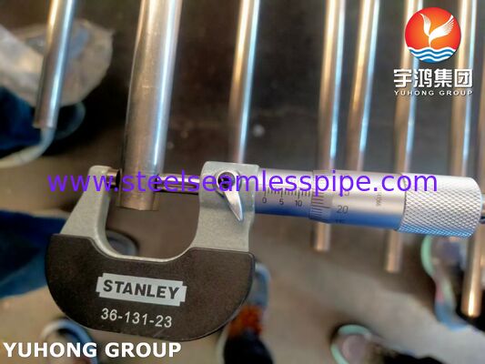 ASME SB163 N02201 SMLS Condensador de níquel de baixo carbono e tubo de trocador de calor