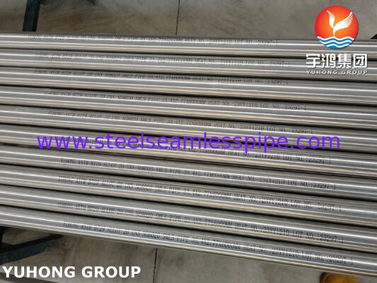 ASTM B729 liga20 (UNS N08020) Tubo sem costura, resistente à corrosão em ambientes ácidos